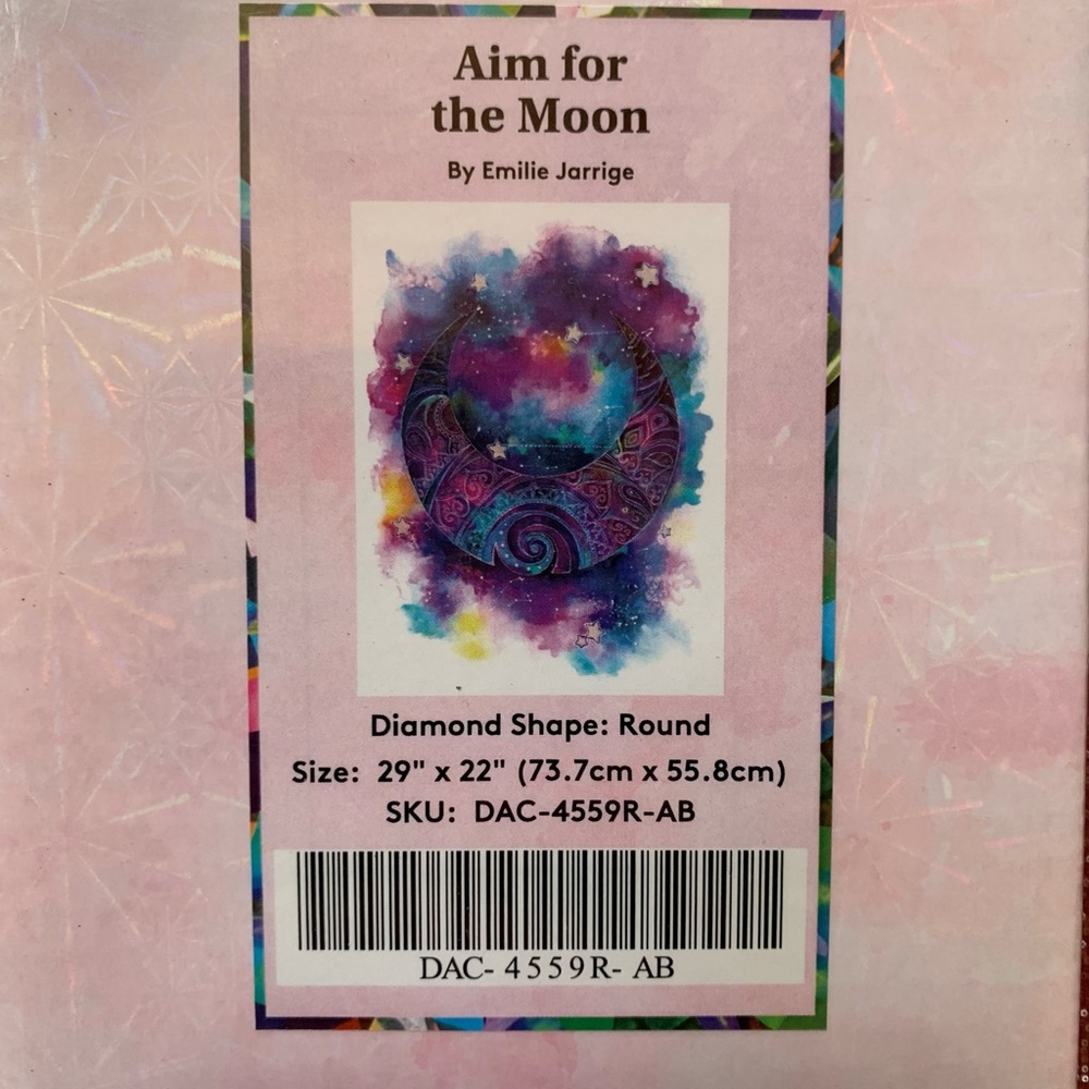 Diamond Art Club Diamond Painting Kit Aim for the Moon